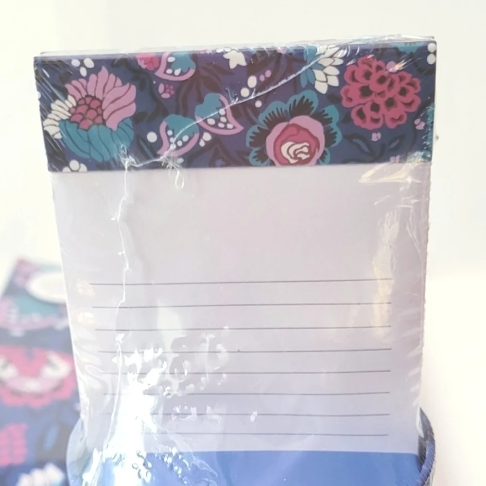 Vera Bradley Pen Cup and Notepad Set